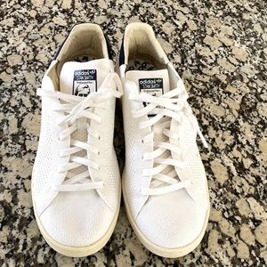 Adidas Stan Smith - White w/ Blue accent knot - 11 Mens